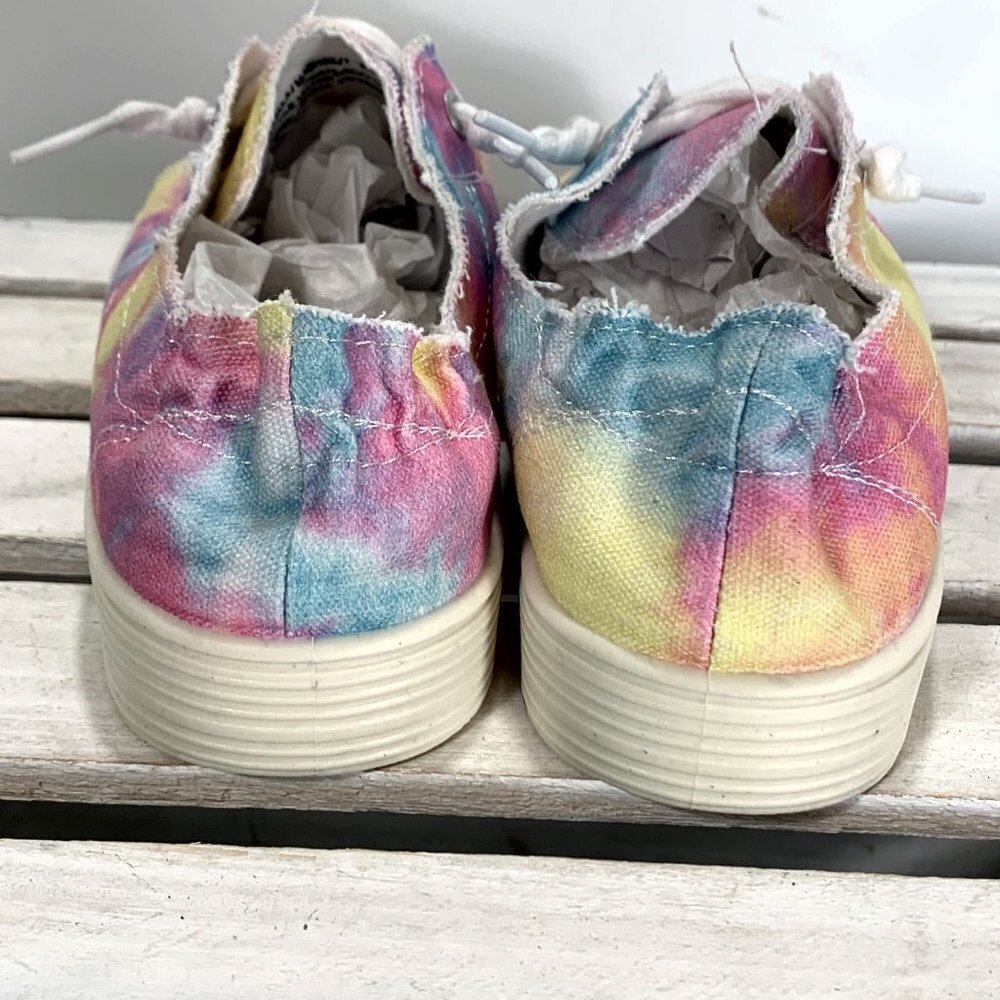 New Madden Girl Marisa Sneakers Light Tie Dye - Picture 3 of 11